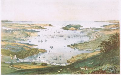 Přístav Falmouth od J. Lynn