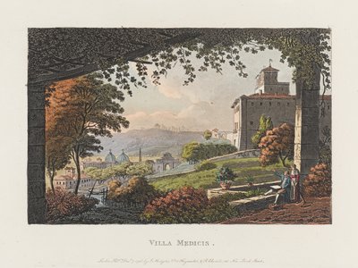 Villa Medici od J. Merigot