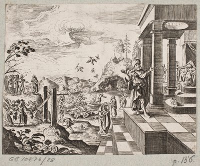 Ilustrace k Adamu Oleariusovi, „Perský Rosenthal od geniálního básníka Schich Saadi […]“, Schleswig 1660 od J. Muller