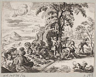 Ilustrace k Adamu Oleariusovi, „Perský Rosenthal od geniálního básníka Schich Saadi […]“, Schleswig 1660 od J. Muller