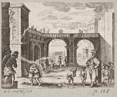 Ilustrace k Adamu Oleariusovi, „Perský Rosenthal od geniálního básníka Schich Saadi […]“, Schleswig 1660 od J. Muller