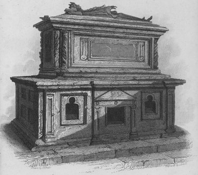 Hrobka Jindřicha Třetího, Westminsterské opatství (rytina) od John Preston Neale