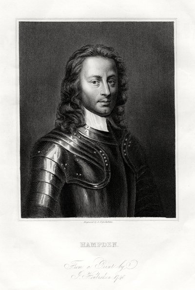 John Hampden Esquire, 19. století od J. Posselwhite
