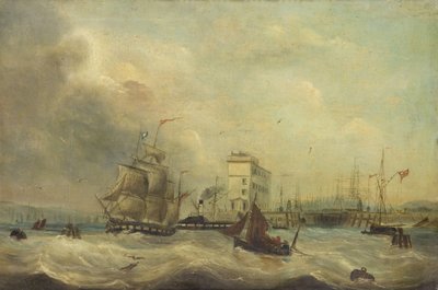 Cardiffské doky (olej na plátně) od J. Price