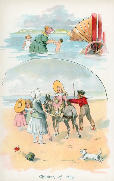 Pobřeží v roce 1837 od J. R. Sinclair