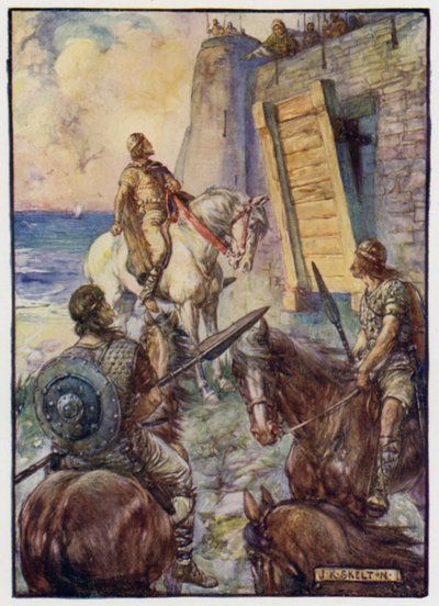 Vidíš tu malou plachtu na moře? Tam je Macduff od J. R. Skelton