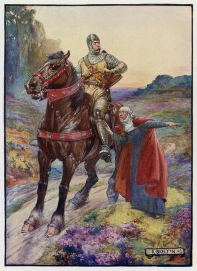 William Wallace dostává zprávu, že Angličané oběsili jeho muže od J. R. Skelton