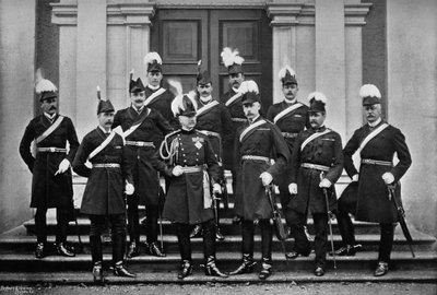 Lord Wolseley a štáb ústředí v Irsku, 1896. od J. Robinson and Son
