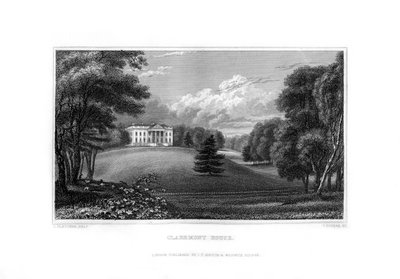 Claremont House, Esher, Surrey, 1829. od J. Rogers