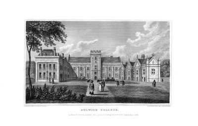 Dulwich College, Londýn, 1829. od J. Rogers