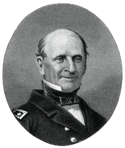 Silas Horton Stringham, admirál námořnictva Spojených států, 1862-1867. od J. Rogers