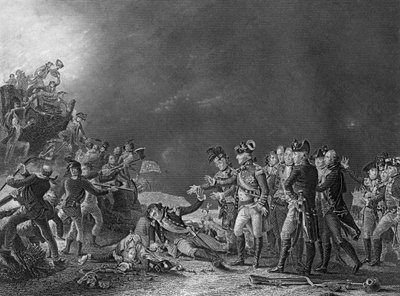 The Sortie Made by Garrison of Gibraltar, 27. listopadu 1781 c1857. od J. Rogers