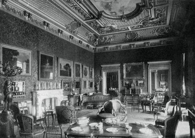 Přijímací pokoj, Montagu House, 1908. od J Russell and Sons