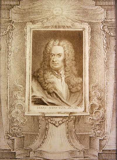 Sir Isaac Newton (rytina) od J. T. Wedgewood