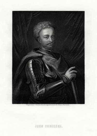 Jan III Sobieski, panovník Polsko-litevského společenství, 19. století od J. Thomson