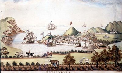 Pohled na Ilfracombe, Devon, 1842 (pero a wc) (pár 72970) od J Walters