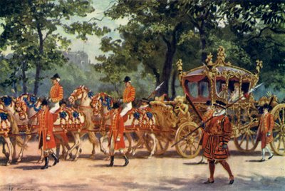 The Coronation Coach, Korunovační průvod krále Edwarda VII od J. Williamson