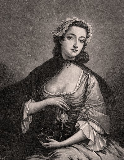 Portrét Flory Macdonaldové (1722-90) od J after Markluin