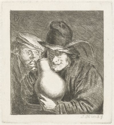 Dva farmáři s džbánem od Jabes Heenck