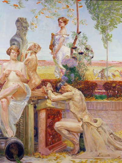 Alegorické figury, 1913 od Jacek Malczewski