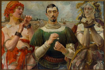 Polský Hamlet – Portrét Aleksandra Wielopolského od Jacek Malczewski