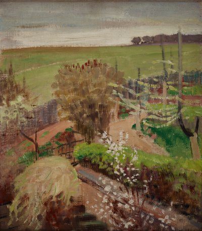 Jarní krajina z venkova od Jacek Malczewski