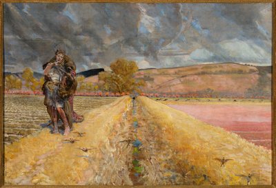 Svatá Anežka od Jacek Malczewski