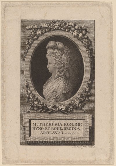 Marie-Thérèse, císařovna Svaté říše římské od Jacob Adam