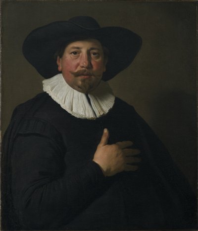 Portrét muže, c.1638 od Jacob Adriensz Backer