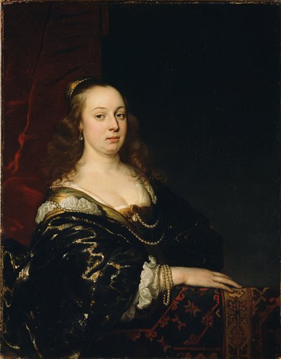 Portrét ženy, c.1647 od Jacob Adriensz Backer