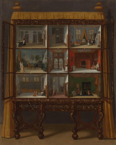 Domeček pro panenky Petronely Oortmanové Domeček pro panenky Petronely Oortmanové (1655/56-1716) od Jacob Appel (I)
