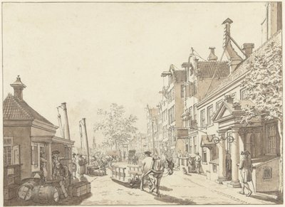 Rokin při pohledu na Munt od Jacob  Cats