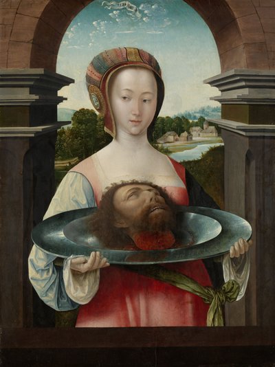Salome s hlavou Jana Křtitele, 1524 od Jacob Cornelisz van Oostsanen