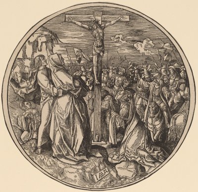 Ukřižování od Jacob Cornelisz van Oostsanen