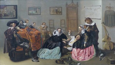 Francouzsky: Scène galante Scéna z nevěstince od Jacob Duck