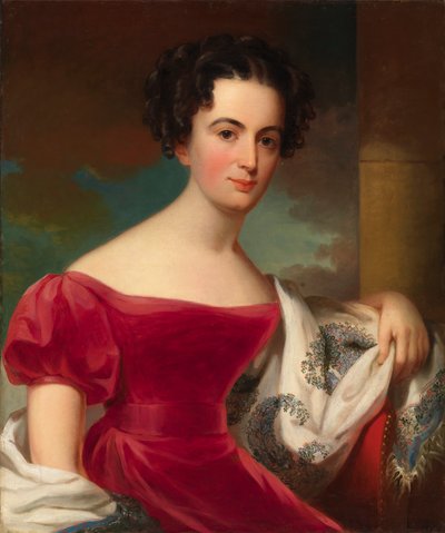 Jane Evans Tevis, 1827. od Jacob Eichholtz