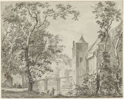 Hrad de Haar nedaleko Utrechtu od Jacob Elias van Varelen