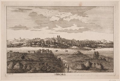 Prospekt af Viborg   1280914   cs       czech Successfully Translated  Original: St. Marys Church from the Castle Walls (colour litho) Translat: St. Mary