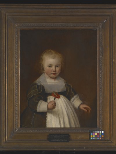 Portrét malé holčičky (olej na dřevě) od Jacob Gerritsz Cuyp