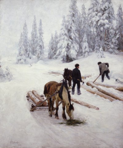 Stěhování dřeva od Jacob Gloersen