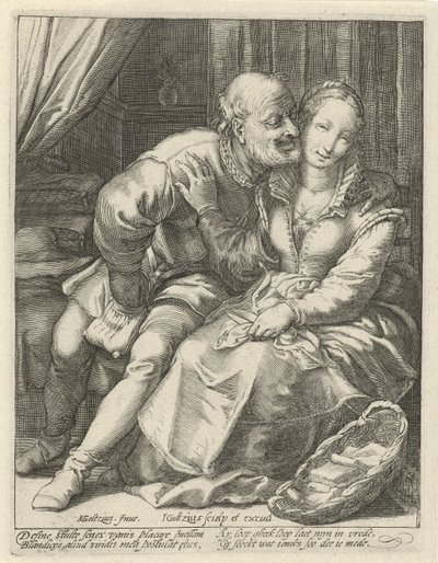 nerovná láska od Jacob Goltzius (II)