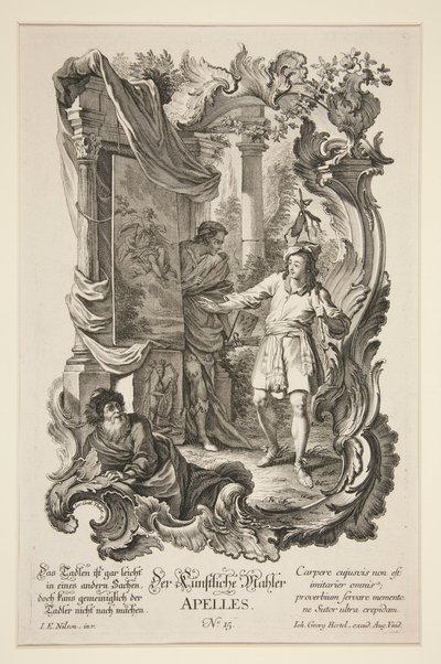 Umělecký Mahler, Apelles od Jacob Gottlieb Thelot
