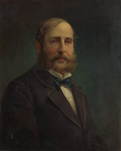 Autoportrét, 1870-80. od Jacob Hart Lazarus