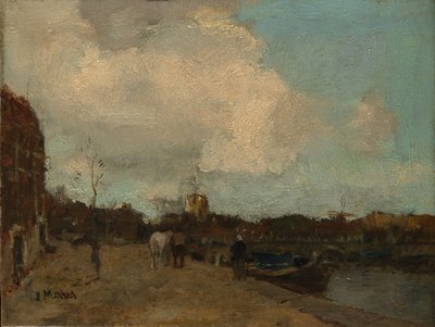 Strana kanálu. od Jacob Henricus Maris