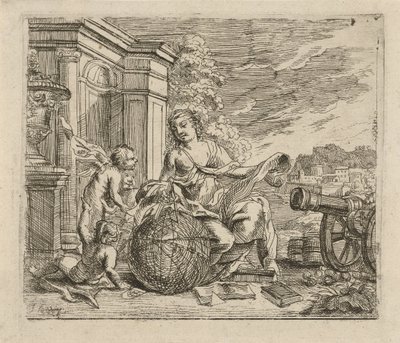Alegorie geometrie od Jacob Herreyns (I)