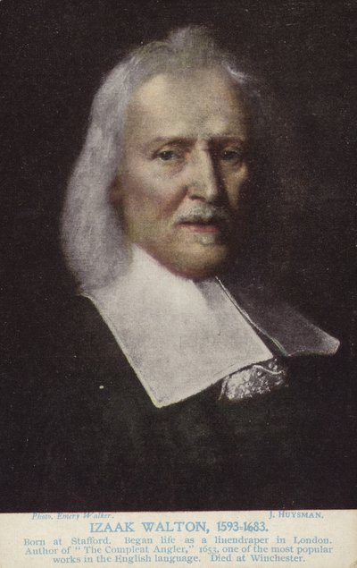 Izaak Walton (1593-1683), anglický spisovatel od Jacob Huysmans