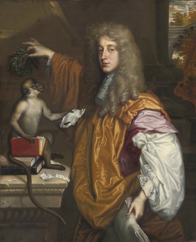 Portrét Johna Wilmota, 2. hraběte z Rochesteru 1647-1680 od Jacob Huysmans