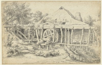 Pohled na vodní mlýn od Jacob van Ruisdael