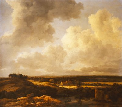 Rozsáhlá krajina v létě, 1665-70 od Jacob van Ruisdael