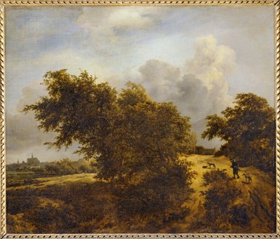 Stezka v dunách Haarlemu nebo Le Buisson ... od Jacob Isaaksz. or Isaacksz. van Ruisdael
